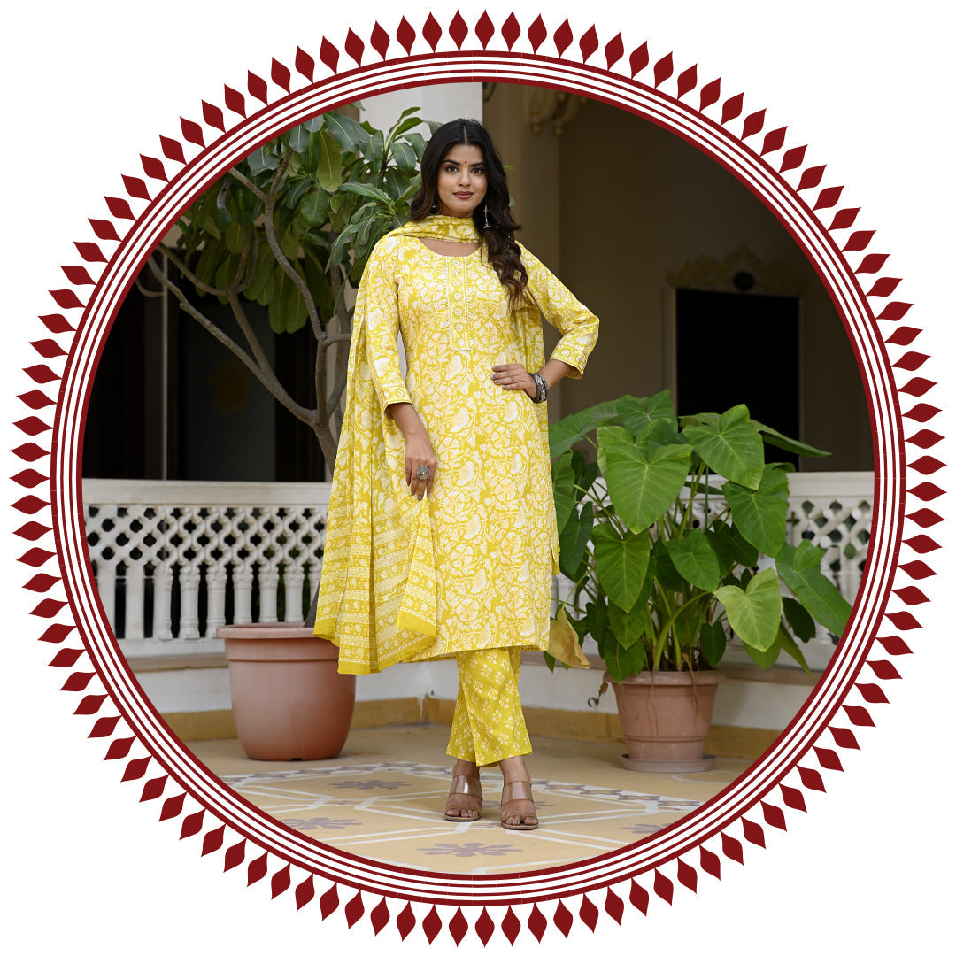 Suit Set With Dupatta