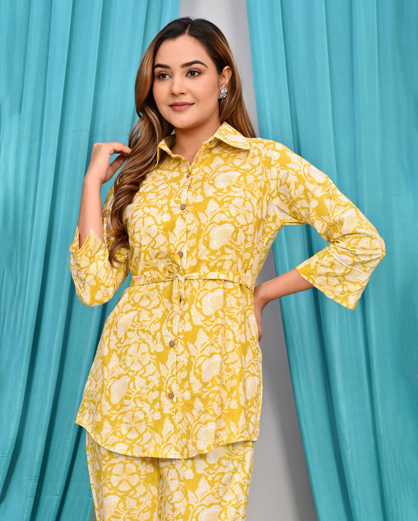 Cotton Printed CO-Ord Set